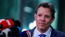 Colcha de retalhos ingovernável, afirma Haddad no Senado (Ueslei Marcelino/Reuters - 27.04.2023)