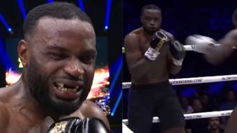 The fighter takes the worst, loses his teeth, swallows some, and the judge awards the right of challenger;  Watch the video – sport