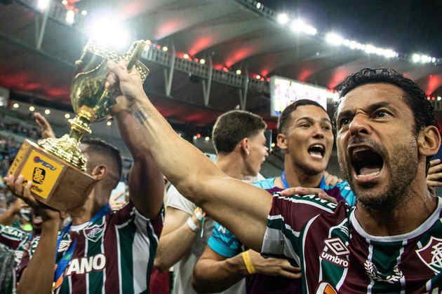 ÚLTIMO TÍTULO: Para fechar com chave de ouro, Fred ainda conquistou o título do Campeonato Carioca 2022 pelo Fluminense. Foi o primeiro troféu importante dessa segunda passagem.