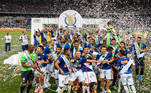 Cruzeiro (4 títulos)Última edição do Brasileirão conquistada pelo clube: 2014Quanto tempo na fila? 9 anos