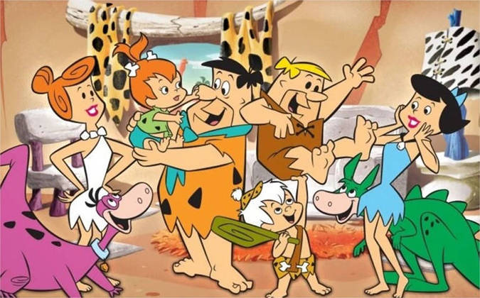 Um dos desenhos mais famosos e que as pessoas lembram até nos dias atuais, os Flintstones contam a história de uma família da Idade da Pedra, mas que tem dificuldades e uma rotina que encaixa com a atualidade (no caso, a década de 1960, período que foi lançado). 