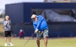 Veterano do golfe, John Daly tem um estilo todo próprio no circuito profissional. O jogador, que parece ter se inspirado no filme Um Maluco no Golfe, protagonizado por Adam Sandler, ganha cada vez mais fãs em torneios pelo mundo