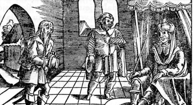 Uma ilustração, feita no século 19, retrata Borivoj I, duque da Boêmia e fundador da dinastia Premyslid, que governou a região de 895 a 1306