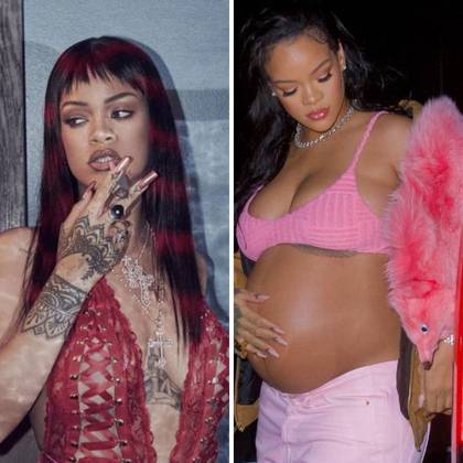 Será que foi por tudo isso que a cantora Rihanna diminuiu um pouco o comprimento das unhas após engravidar de seu primeiro filho com o rapper A$AP Rocky? 