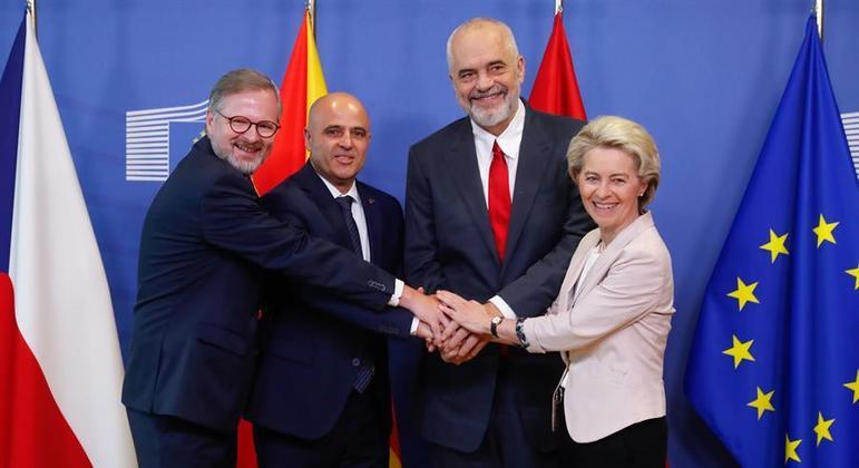 União Europeia iniciou as negociações de adesão com a Albânia e a Macedônia do Norte