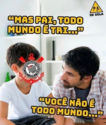 Único grande de São Paulo sem tri da Libertadores, Corinthians é alvo de memes.