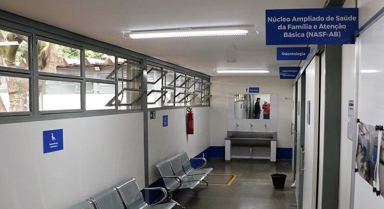 Unidade Básica de Saúde em Ceilândia, no Distrito Federal