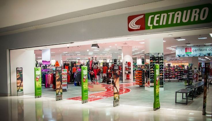 Unidade da Centauro, loja de artigos esportivos. Divulgação