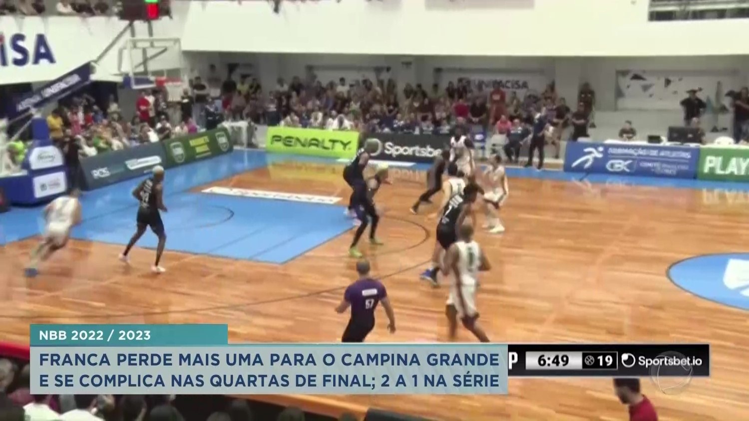 Unifacisa vence o Franca no jogo 1 das quartas de final do NBB