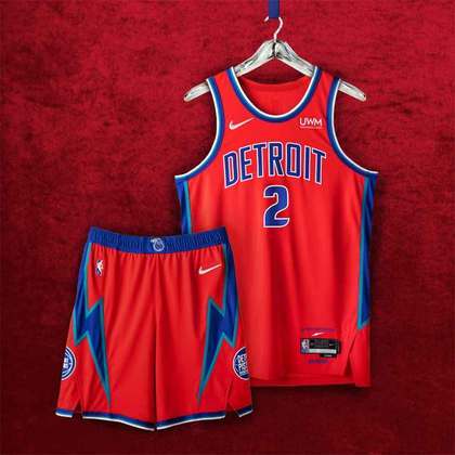 Uniforme do Detroit Pistons