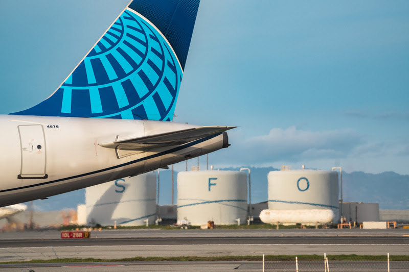 United adquiriu mais SAF1 e espera voar mais milhas usando esse tipo de combustível 