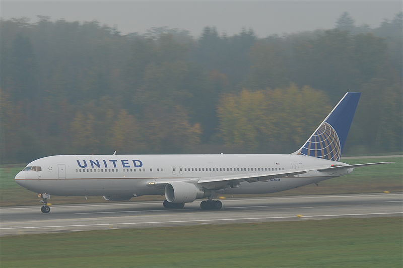 Boeing 767-300 da United: perda de motor durante voo para o Rio de Janeiro
