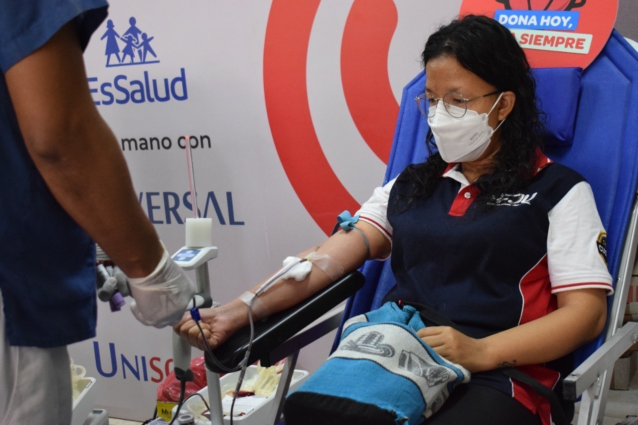 Doação de sangue também é uma realidade entre os projetos sociais da igreja