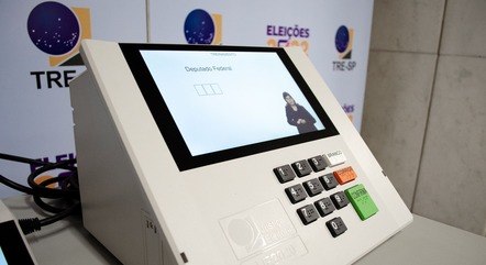 Urna eletrônica que será usada nestas eleições