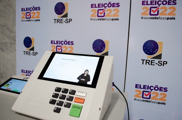 Urnas eletrônicas que serão usadas nas eleições deste ano