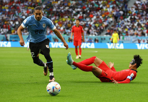 Uruguai X Coreia do Sul: veja as melhores fotos do jogo de