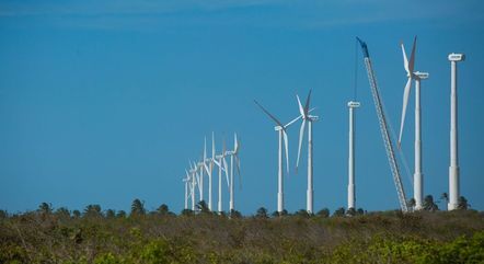 Usina de energia eólica em Icaraí (CE)
