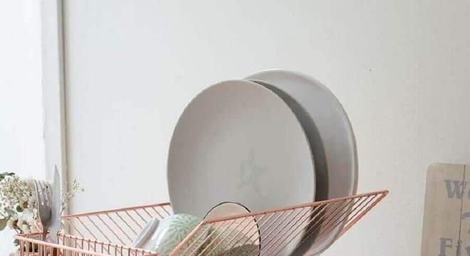 utensílios de cozinha rosa