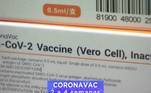 Para a CoronaVac, a segunda dose tem que ser tomada de duas a quatros semas após a primeira. Já para a Oxford Astrazeneca, de quatro a doze semanas