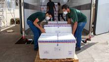 Minas recebe mais de 825 mil doses de vacinas contra covid-19 
