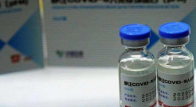 Vacinas da Sinopharm e CanSino foram aprovadas para uso na China