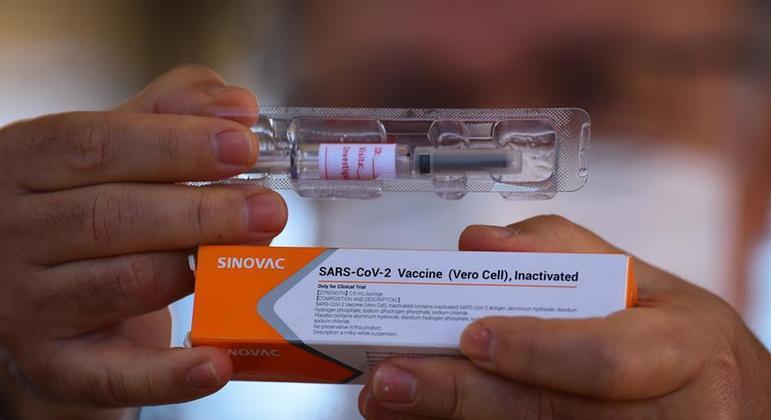Uruguaios não estão procurando a vacinação com a Sinovac
