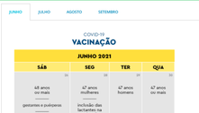 Confira o cronograma de vacinação neste sábado (26) em dez capitais 