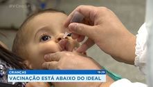 SP faz campanha por vacinação de adolescentes e crianças