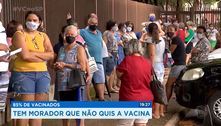 Primeira cidade a vacinar em massa encerra etapa de imunização