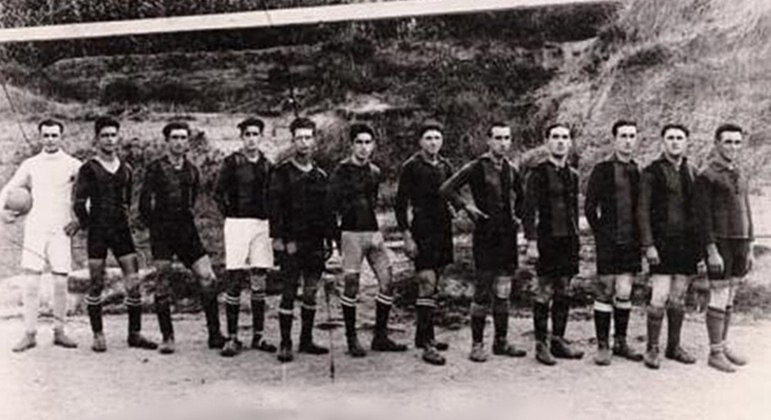 O Vado, primeiro campeão da Copa Itália, em 1922