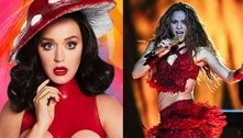 Fã sobe ao palco no show de Katy Perry e diz que sonha em ver a cantora dançando com a Shakira