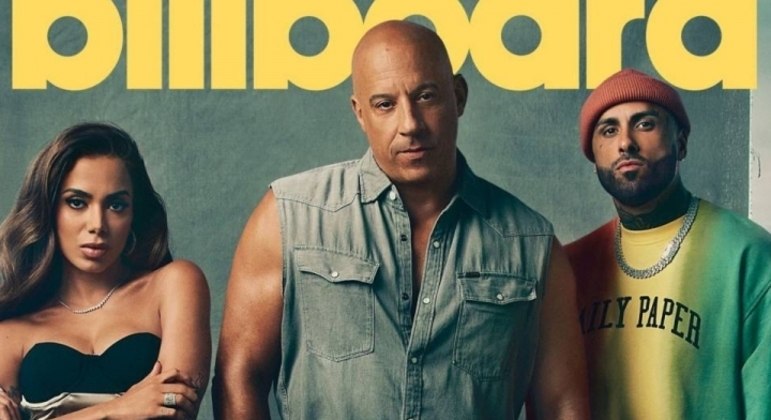 Anitta imprime la portada de Billboard junto a Vin Diesel y Nicky Jam – Música