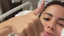 Anitta atualiza fãs sobre cirurgia de endometriose e diz que pós-operatório é "insuportável"