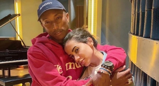 Anitta irá gravar clipe com Pharrell Williams em comunidade no Rio de Janeiro