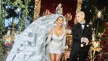 Travis Barker e Kourtney Kardashian têm casamento de luxo na Itália. Veja as fotos