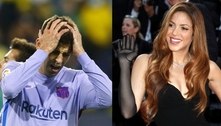 Torcida vaia Piqué e grita nome de Shakira em jogo do Barcelona contra Real Madrid. Veja vídeo