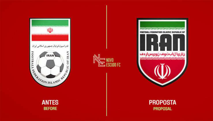Vai um Novo Escudo aí? Proposta de Vinícius Bianezzi para a seleção do Irã.