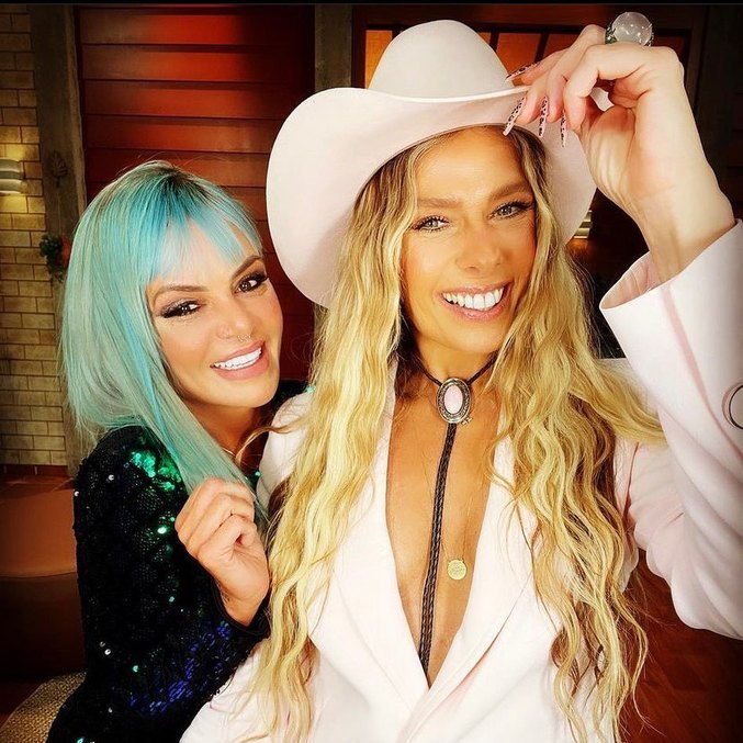 Valentina Francavilla e Adriane Galisteu 