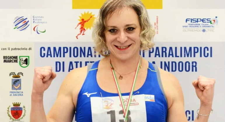 Valentina Petrillo conquistou oito títulos italianos desde que fez a mudança de sexo