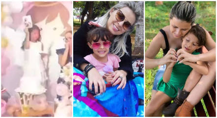 Valentina presta homenagem à mãe, que morreu