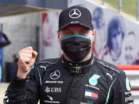 Valtteri Bottas vai largar na frente no GP dos 70 Anos da F1