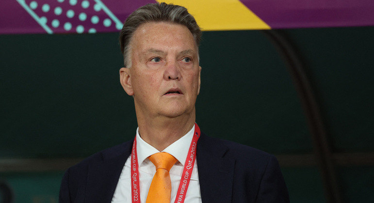 Louis van Gaal esteve no comando da seleção holandesa na Copa do Mundo de 2014 no Brasil

