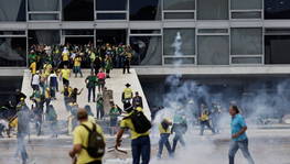 Invasão em Brasília completa um mês; prejuízo chega aR$ 21 milhões (Ueslei Marcelino/Reuters - 8.1.2023)