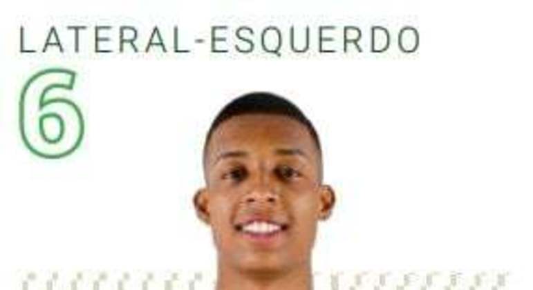 Vanderlan - lateral-esquerdo - 9 jogos (2020 e 2021)