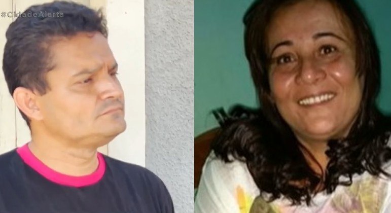 Vanderlei Meneses e a ex-companheira Lucilene, achada morta em Porto Ferreira