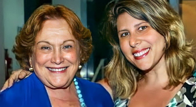 Atriz e apresentadora Vanessa Goulart homenageou Nicette no Dia dos Avós