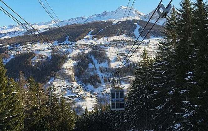 Vanoise Express, França: Inaugurado em 2003, este teleférico opera a uma altitude de até 1,8 mil metros, proporcionando um acesso direto às estações de esqui. A travessia inteira dura apenas quatro minutos.