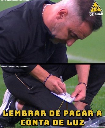VAR, refletores, isqueiro... primeira partida da decisão da Copa do Brasil rende memes na web.