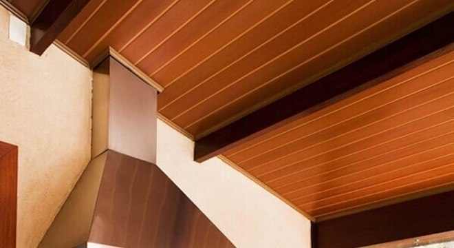 varanda gourmet decorada com pastilhas de vidro