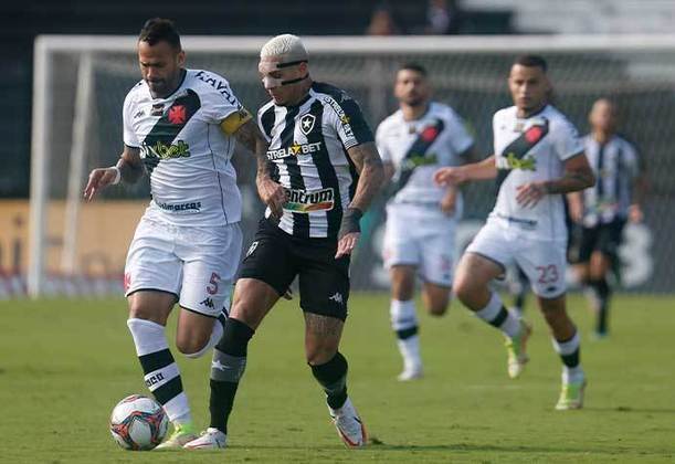 Vasco 0 x 4 Botafogo - 07 de novembro de 2021, em São Janurário. Gols de Marco Antonio (2), Rafael Navarro e Diego Gonçalves.